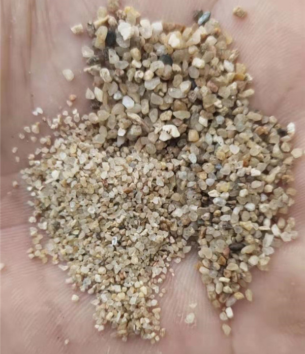 水洗砂，濾料砂